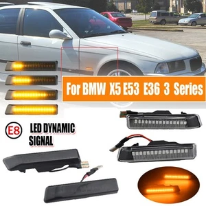 Dynamic Side Mirror Light Adverse Weather Conditions Smoked Lens Design - Picture 1 of 20
