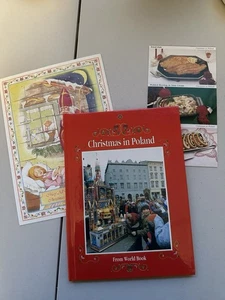 Christmas In Poland World Book 1989 Hardcover - Bild 1 von 8