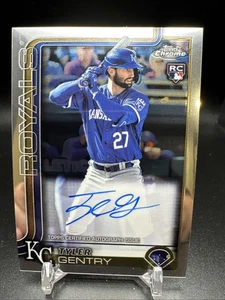 2025 Topps Chrome Baseball #RA-TGE Tyler Gentry Rookie Auto - Picture 1 of 2