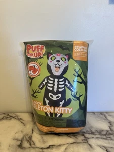 Spooktacular Creations aufblasbares Kinderkostüm Ganzkörper Skelett Kätzchen NEU! - Bild 1 von 2