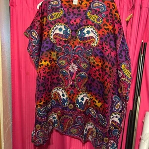 #0031 PINK One size bathing suit coverup - Picture 1 of 3