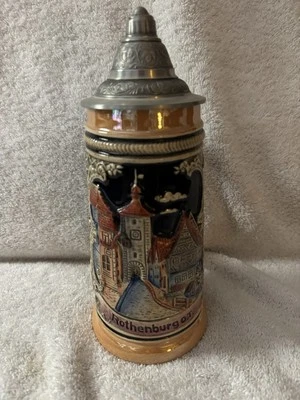 Oktoberfest estilo alemán R'burg O.T. Piedra de cerveza con mango de imitación estilo Bois Foto 1 de 4