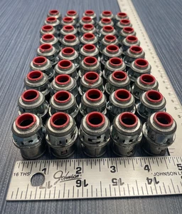 Lot 45 x SNAP2IT 3/8" Trade 1/2" Knockout MC Cable Snap In Push In Connectors - Picture 1 of 11