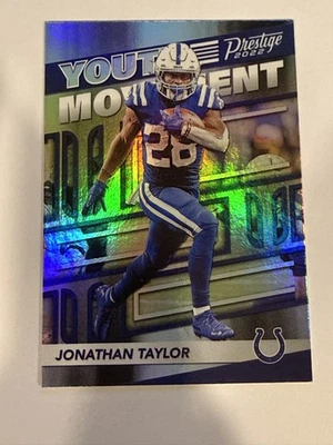 2022 Panini Prestige - Youth Movement #YM-18 Jonathan Taylor - Image 1 of 2
