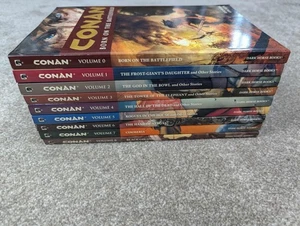 Conan Graphic Novel TPB Set Volumes 0–8 | Dark Horse | First Edition | - Picture 1 of 23