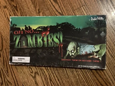 Oh No... Zombies! Board Game Halloween Archie McPhee 2009 Missing Pieces Spooky - Image 1 of 4