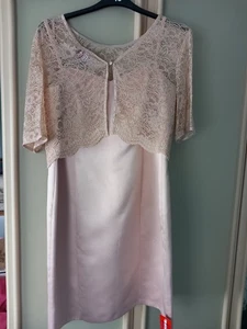 Ariella London Dress - Beige/Peach XXL / 16 - Picture 1 of 12