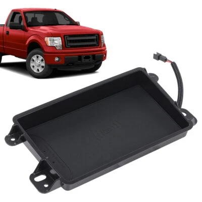 Kit de almohadilla de carga de teléfono inalámbrico con consola central para camioneta Ford F150 2009-2014 Foto 1 de 4