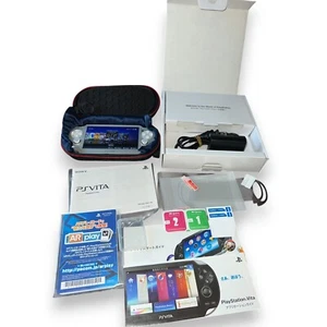 Consola Sony PS Vita PCH-1000 Ice Silver Caja Limitada Muy Rara - Como Nueva S+ - Imagen 1 de 9