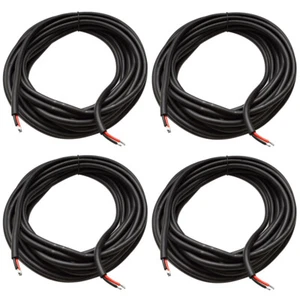 (4) SEISMIC AUDIO 25' Raw Wire HOME PA/DJ SPEAKER CABLE - Picture 1 of 3