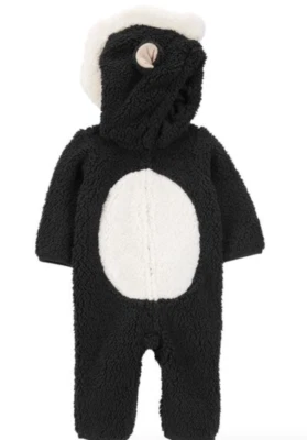 Carter's Baby Skunk Halloween Costume 6 Months Infant Set One Piece - Image 1 of 4