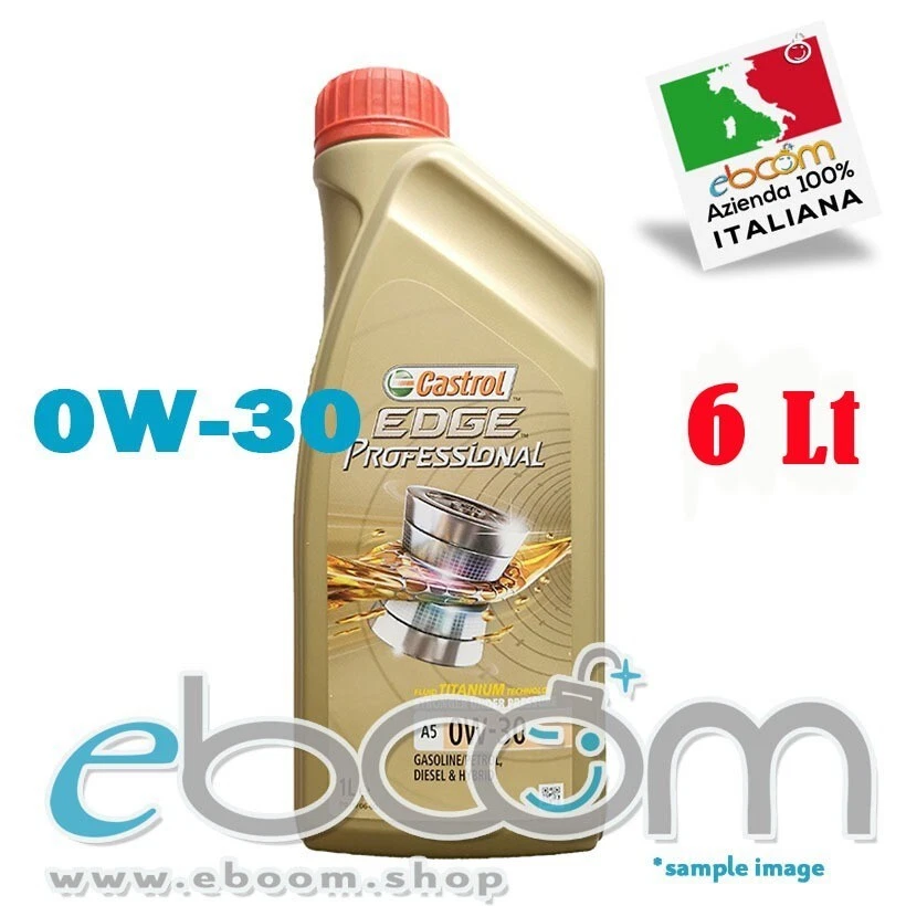CASTROL 0W30 Olio motore Auto Edge Professional Titanium FST x Volvo A5/B5 6 LT