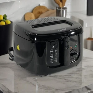 2.5L Deep Fat Fryer Chip Electric Non-Stick Pan & Safe Basket Handle With Window - Picture 1 of 9