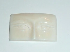 Exotische Augen Rechteck Cabochon Made in Bali - ca. 34mm x 21mm Augen Cab - Bild 1 von 9
