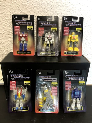 Transformers Optimus Prime Megatron Bumblebee G1 Hasbro Mini, Colección Completa - Imagen 1 de 4