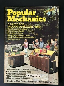 Beliebtes Mechanikermagazin August 1973 Innen Außen Wohnen - Bild 1 von 2