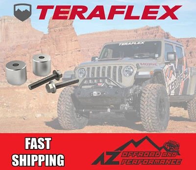 TeraFlex 1.5” Rear Driveshaft Carrier Bearing Drop Kit For 20+ Jeep Gladiator JT - Image 1 of 3