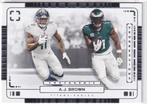 Panini NFL 2024 Photogenic No. 18 A.J. Brown Progressions - Bild 1 von 2