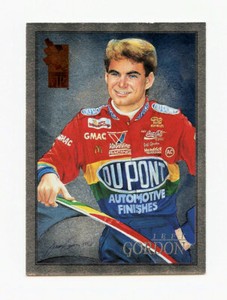 Jeff Gordon 1995 95 Press Pass VIP Reflections Insert Card Jeanne Barnes Artwork