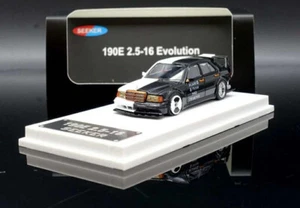 Seeker Mercedes-Benz 190E EVO NFS negro/blanco ~ 1/64 - Imagen 1 de 4