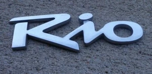 Kia Rio trunk emblem badge decal logo script OEM Factory Genuine Stock rear - Picture 1 of 1