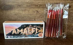 BH Cosmetics AMALFI TRAVEL SERIES 7 Piece Eye Brush Set VEGAN Limited Edition - Picture 1 of 3