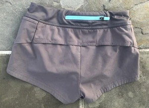 Athleta Girl Shorts size Small 7 Gray Lined S/7 - Picture 1 of 5