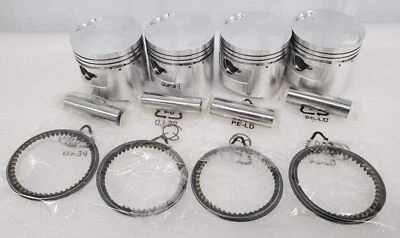 Honda 69-76 CB750 CB750K Piston Kit - 4 Kits - STD Size - 61.0mm - Imagen 1 de 4