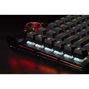 840006624042 Corsair K100 RGB Gaming Keyboard, Corsair OPX, RGB LED - Black No n - Picture 1 of 12