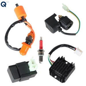 Ignition Coil CDI Spark Plug Relay Regulator Rectifier 150cc 200 250 cc Quad ATV - Picture 1 of 8