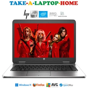 HP EliteBook i5 Windows11 Laptop 256Gb SSD 16Gb Ram Bang & Olufsen Gaming GFX - Picture 1 of 10