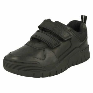 Boys Clarks Smart Bumper Toe School Shoes Scooter Speed - Picture 1 of 10