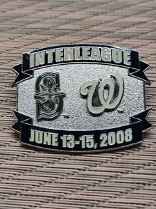 Mütze/Anstecknadel Seattle Mariners V's Washington Nationals 13.-15. Juni 2008 - Bild 1 von 3