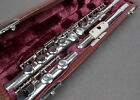 Gust Reinh Uebel Vintage Silver Flute Flauta De Plata