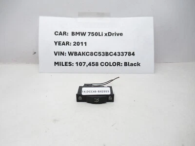 Interruptor de bloqueo de maletero BMW 750Li xDrive 2006-2013 61318379766 OEM Foto 1 de 4