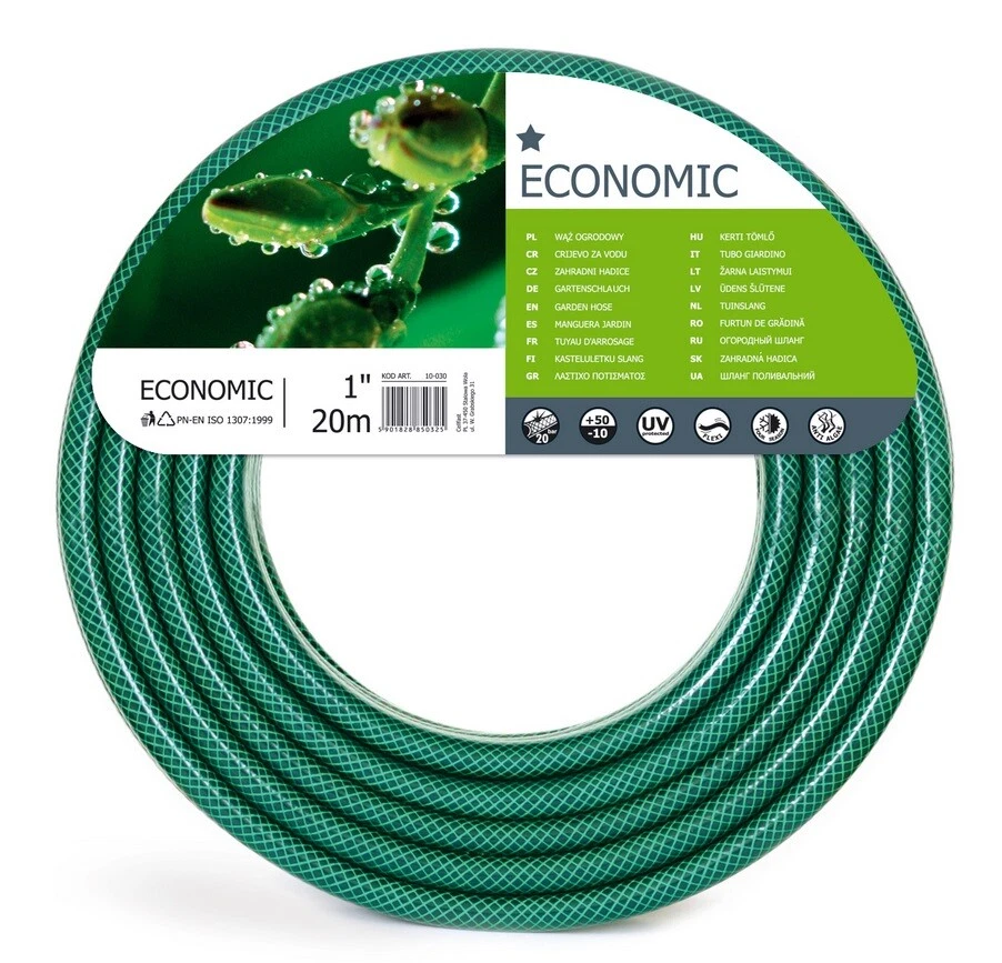 Gartenschlauch 1 Zoll 1'' 3-lagig Wasserschlauch 10m 20m 30m 50m Schlauch Garten - Bild 1 von 1