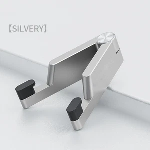 Soporte de teléfono de ángulo ajustable con construcción de aluminio estable y seguro - Imagen 1 de 5