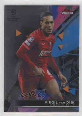 2021-22 Topps Finest UCL Virgil Van Dijk #72 - Image 1 of 2