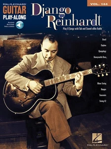 Django Reinhardt Guitar Play-Along Vol 144 Tab Sheet Music Book Online Audio - Picture 1 of 1