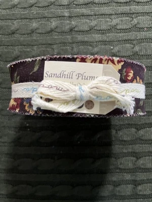 MODA~SANDHILL PLUMS by KANSAS TROUBLE QUILTERS~42 STRIP HONEY BUN ~OOP~HTF~RARE - Image 1 of 4