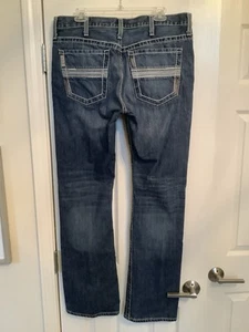 Cinch Ian Slim Fit Boot Cut Jeans MB53336001 Men’s Size 35x34 - Picture 1 of 6