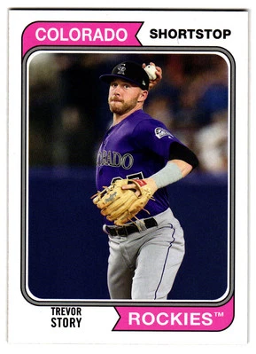 2020 Topps Archives #124 Trevor Story - Image 1 of 2