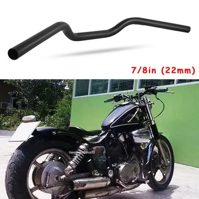 Barra de arrastre de manillar de 7/8" 22 mm rastreador bajo para Yamaha Virago 250 535 750 1000 1100 Foto 1 de 4