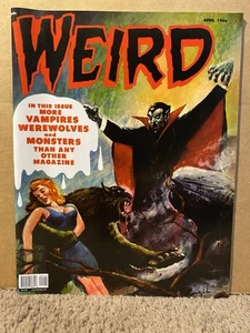 WEIRD #2 FACSIMILE ED FANTACO ENTERPRISES INC Horror Magazine 1966 Eerie - Picture 1 of 2