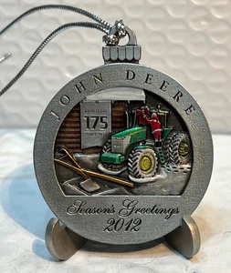 Neu - 2012 John Deere Zinn Weihnachtsschmuck - #105 - Bild 1 von 5