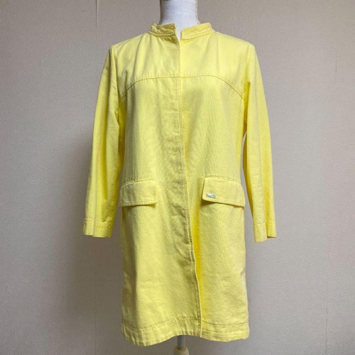 Giacca Cappotto CHANEL Giallo Limone 44