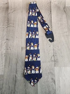 Baronshire Schneemann Weihnachten Urlaub Seide Herren Krawatte Standardgröße - Bild 1 von 5