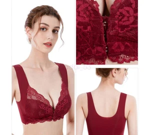 AU HOT Bra For Women Front Closure 5d Shaping Push Up Seamless No Trace Beauty - Picture 1 of 16