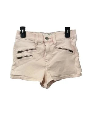 Pantalones Cortos Abercrombie And Fitch Mujer 6 Rosa Elástico  Foto 1 de 4