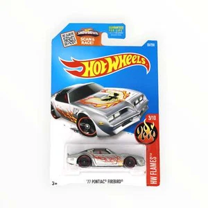 Hot Wheels '77 Pontiac Firebird 93/250 - ZAMAC - 2016 Mainline A - Picture 1 of 3